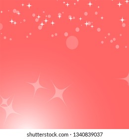 Abstract colored background with circles and stars. Suitable for design. Vector illustration