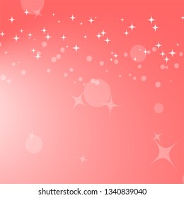 Abstract colored background with circles and stars. Suitable for design. Vector illustration