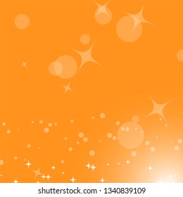 Abstract colored background with circles and stars. Suitable for design. Vector illustration