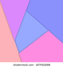Abstract colored background - a composition of geometric shapes. Digital technology or business template