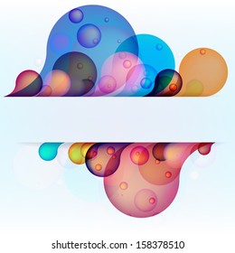 Abstract colored background with copyspace. + EPS10 vector file
