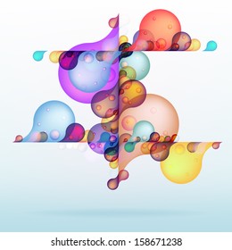Abstract colored background with copyspace. + EPS10 vector file
