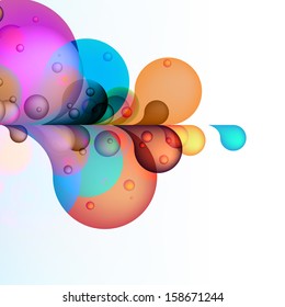 Abstract colored background with copyspace. + EPS10 vector file