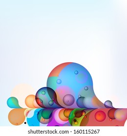 Abstract colored background with copyspace. + EPS10 vector file