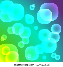 abstract colored background of geometric shapes vector illustration
