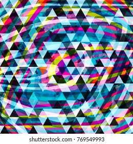 abstract colored background of graffiti beautiful polygons