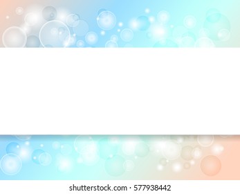 abstract colored background with highlights in different sizes with a field for records