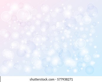 abstract colored background with highlights of various sizes