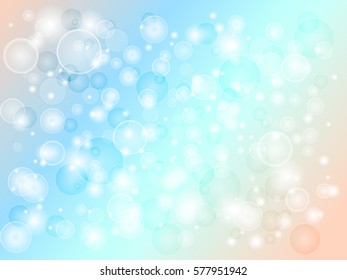 abstract colored background with highlights of various sizes