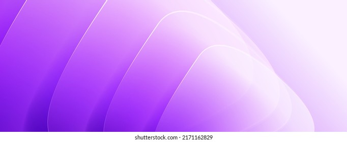 Abstract colored background made of translucent shapes in purple colors