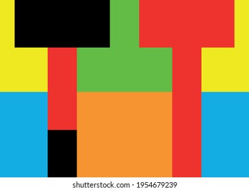 Antecedentes abstractos en estilo de arte pop