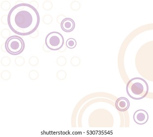 
abstract colored background of rings, vector graphics