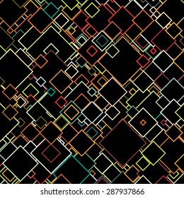 Abstract colored background, square design vector illustration.