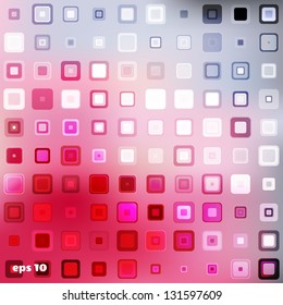Abstract colored background with squares.