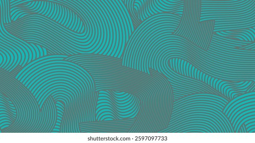 Abstract colored background textured irregular wave striped lines. seamless geometric pattern design for certificates, invitations, textiles, apparel, covers, banners and more.