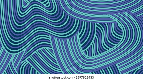 Abstract colored background textured irregular wave striped lines. seamless geometric pattern design for certificates, invitations, textiles, apparel, covers, banners and more.
