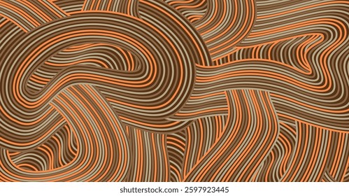 Abstract colored background textured irregular wave striped lines. seamless geometric pattern design for certificates, invitations, textiles, apparel, covers, banners and more.