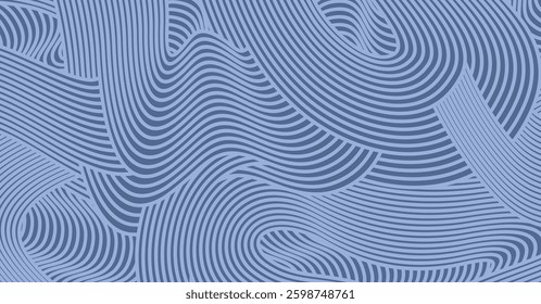 Abstract colored background textured irregular wave striped lines. seamless geometric pattern design for certificates, invitations, textiles, apparel, covers, banners and more.