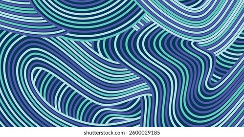 Abstract colored background textured irregular wave striped lines. seamless geometric pattern design for certificates, invitations, textiles, apparel, covers, banners and more.