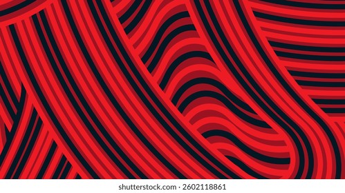 Abstract colored background textured irregular wave striped lines. seamless geometric pattern design for certificates, invitations, textiles, apparel, covers, banners and more.