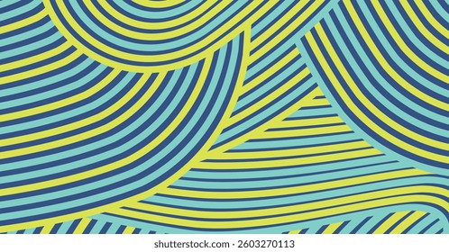 Abstract colored background textured irregular wave striped lines. seamless geometric pattern design for certificates, invitations, textiles, apparel, covers, banners and more.