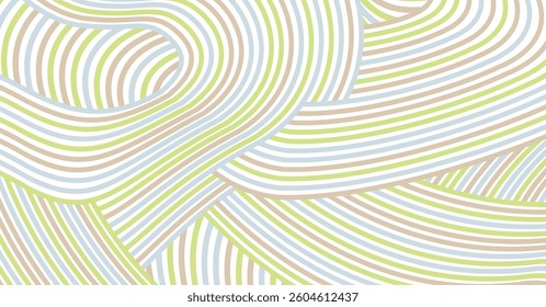 Abstract colored background textured irregular wave striped lines. seamless geometric pattern design for certificates, invitations, textiles, apparel, covers, banners and more.