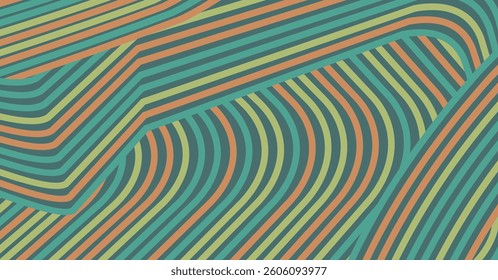 Abstract colored background textured irregular wave striped lines. seamless geometric pattern design for certificates, invitations, textiles, apparel, covers, banners and more.
