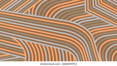 Abstract colored background textured irregular wave striped lines. seamless geometric pattern design for certificates, invitations, textiles, apparel, covers, banners and more.