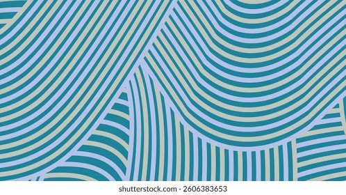 Abstract colored background textured irregular wave striped lines. seamless geometric pattern design for certificates, invitations, textiles, apparel, covers, banners and more.