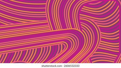 Abstract colored background textured irregular wave striped lines. seamless geometric pattern design for certificates, invitations, textiles, apparel, covers, banners and more.