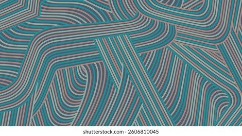 Abstract colored background textured irregular wave striped lines. seamless geometric pattern design for certificates, invitations, textiles, apparel, covers, banners and more.