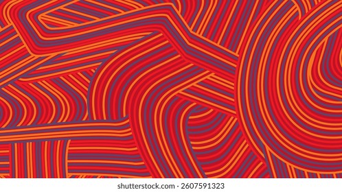 Abstract colored background textured irregular wave striped lines. seamless geometric pattern design for certificates, invitations, textiles, apparel, covers, banners and more.