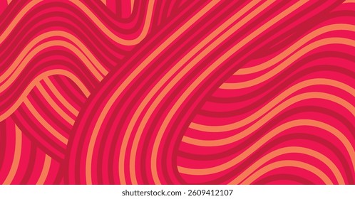 Abstract colored background textured irregular wave striped lines. seamless geometric pattern design for certificates, invitations, postcard, textiles, apparel, covers, banners and more.