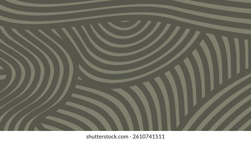 Abstract colored background textured irregular wave striped lines. seamless geometric pattern design for certificates, invitations, postcard, textiles, apparel, covers, banners and more.