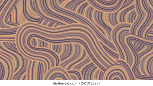 Abstract colored background textured irregular wave striped lines. seamless geometric pattern design for certificates, invitations, postcard, textiles, apparel, covers, banners and more.