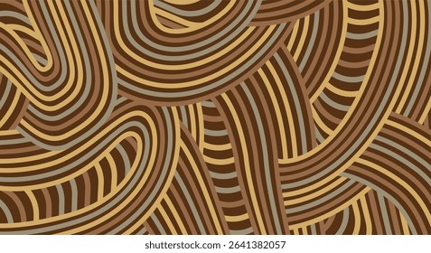 Abstract colored background textured irregular wave striped lines. seamless geometric pattern design for certificates, invitations, postcard, textiles, apparel, covers, banners and more.