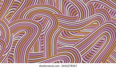 Abstract colored background textured irregular wave striped lines. seamless geometric pattern design for certificates, invitations, postcard, textiles, apparel, covers, banners and more.
