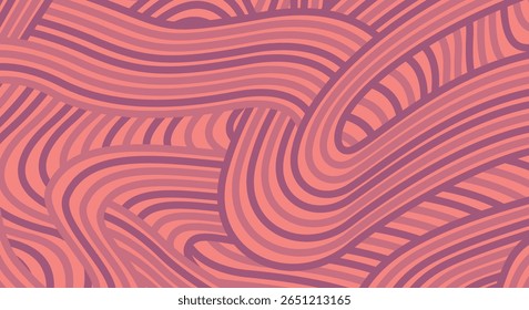 Abstract colored background textured irregular wave striped lines. seamless geometric pattern design for certificates, invitations, postcard, textiles, apparel, covers, banners and more.