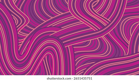 Abstract colored background textured irregular wave striped lines. seamless geometric pattern design for certificates, invitations, postcard, textiles, apparel, covers, banners and more.