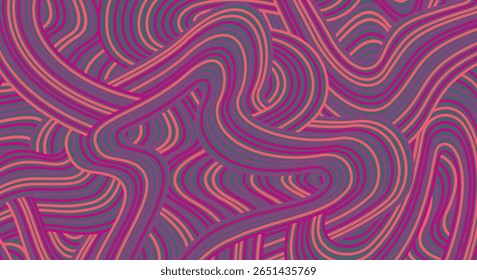 Abstract colored background textured irregular wave striped lines. seamless geometric pattern design for certificates, invitations, postcard, textiles, apparel, covers, banners and more.