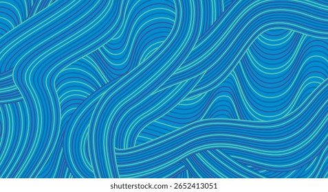 Abstract colored background textured irregular wave striped lines. seamless geometric pattern design for certificates, invitations, postcard, textiles, apparel, covers, banners and more.