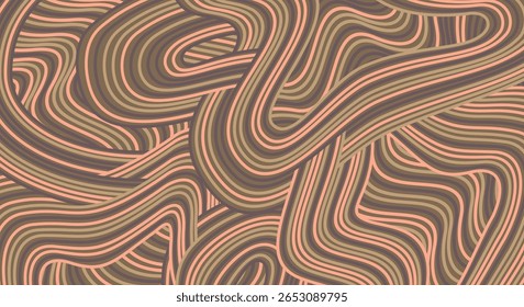 Abstract colored background textured irregular wave striped lines. seamless geometric pattern design for certificates, invitations, postcard, textiles, apparel, covers, banners and more.
