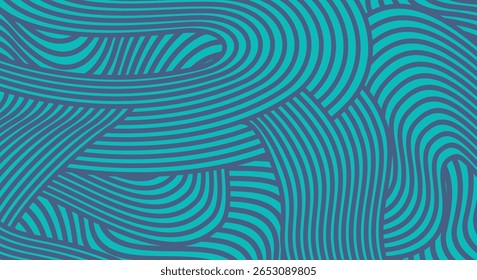 Abstract colored background textured irregular wave striped lines. seamless geometric pattern design for certificates, invitations, postcard, textiles, apparel, covers, banners and more.