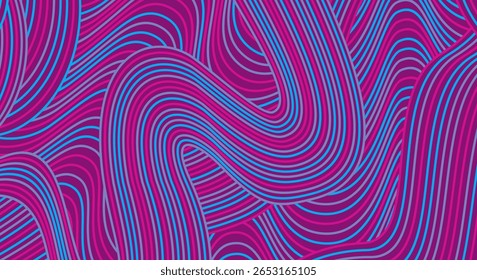 Abstrato colorido fundo texturizado onda irregular listrada linhas. design de padrão geométrico sem costura para certificados, convites, cartão postal, têxteis, vestuário, capas, banners e muito mais.