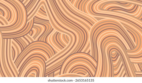 Abstractas líneas de rayas onduladas irregulares texturizadas de fondo de color Diseño de patrón geométrico sin costuras para certificados, invitaciones, postales, textiles, ropa, cubiertas, Anuncios y más.