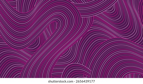 Abstrakter farbiger Hintergrund strukturiert unregelmäßige Welle gestreiften Linien. nahtloses geometrisches Musterdesign für Zertifikate, Einladungen, Postkarten, Textilien, Bekleidung, Cover, Banner und mehr.