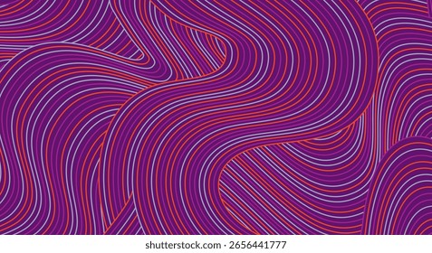 Abstract colored background textured irregular wave striped lines. seamless geometric pattern design for certificates, invitations, postcard, textiles, apparel, covers, banners and more.