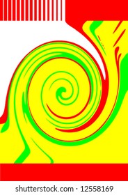 Abstract colored background that has space for your text