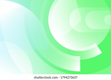 Abstract colored background from triangles, circles and lines. Vector. Geometric figures. Horizontal vibrant gradient background for projects. Modern style. Illustration for website and poster.