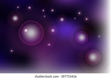 Abstract colored background. Vector. Glowing rings.Purple color For web design, presentations, wallpapers.